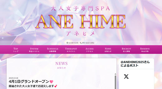 ANE HIME アネヒメ